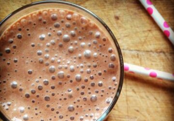 Banan & chokolade smoothie