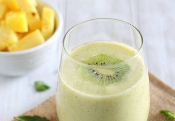 Kiwi & ananas smoothie