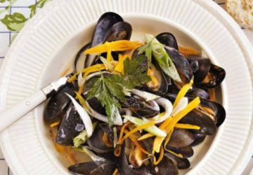 Muslinger med krydderurter