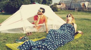 Bionedbrydeligt telt