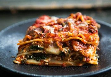Spinatlasagne (Glutenfri)