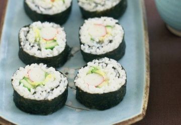 California sushi rolls
