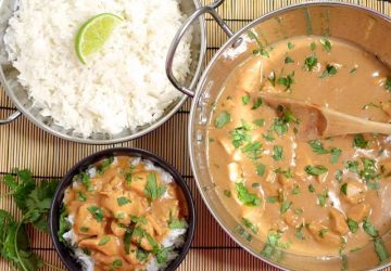 Kylling i peanutssauce