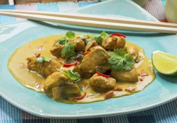 Indisk kylling med karry