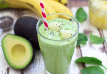 Avocado & spinat smoothie