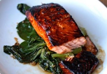 Sojamarineret laks på grill