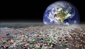 Svamp der spiser plastik