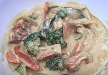 Thai grøn karry (Vegetar)