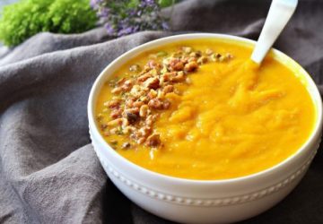 Gurkemeje og kokos suppe