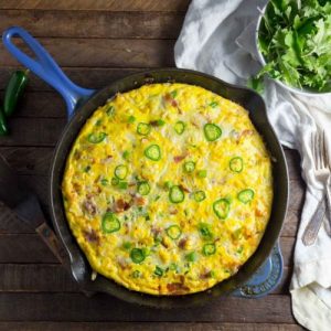 Sød majs Frittata