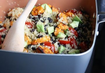 Mexicansk Tempeh quinoa salat