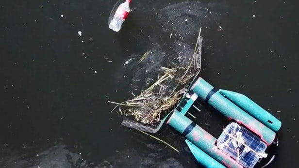 Rivers- affalds robot