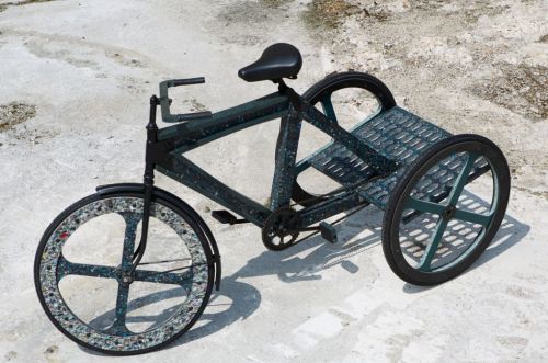 Mexico City bygger trehjulet cykel af genbrugsplastik
