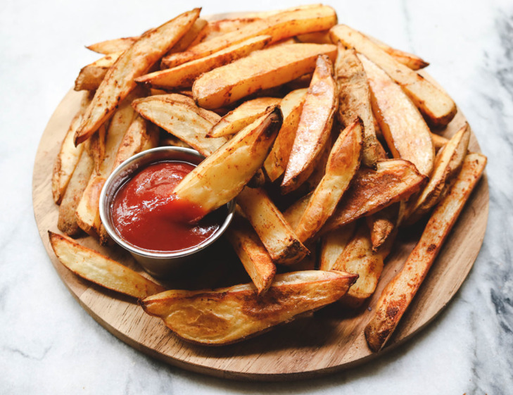 Hjemmelavet pommesfrites i ovn Hjemmelavet pommesfrites i ovn