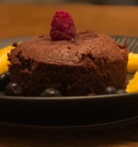 chokoladefondantkage