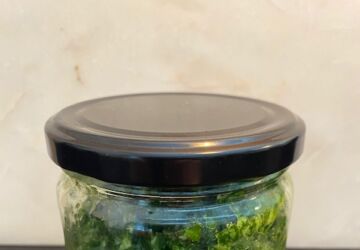 pesto med ramsløg